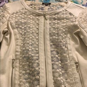 White lace jacket